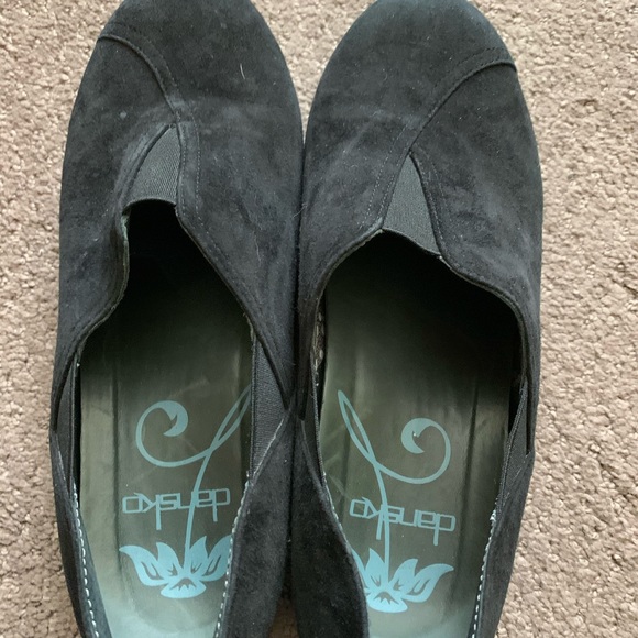 Dansko black suede clogs size 40 - Picture 4 of 5